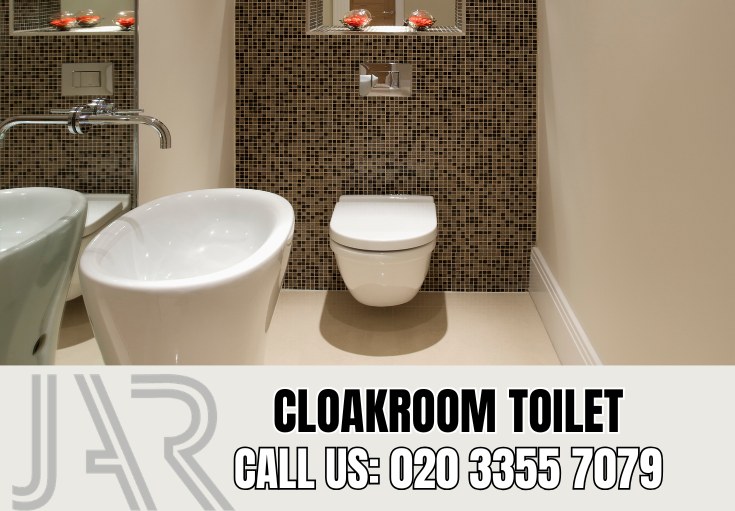 Cloakroom and Downstairs Toilet Installation by Southkensington Bathroom Fitters